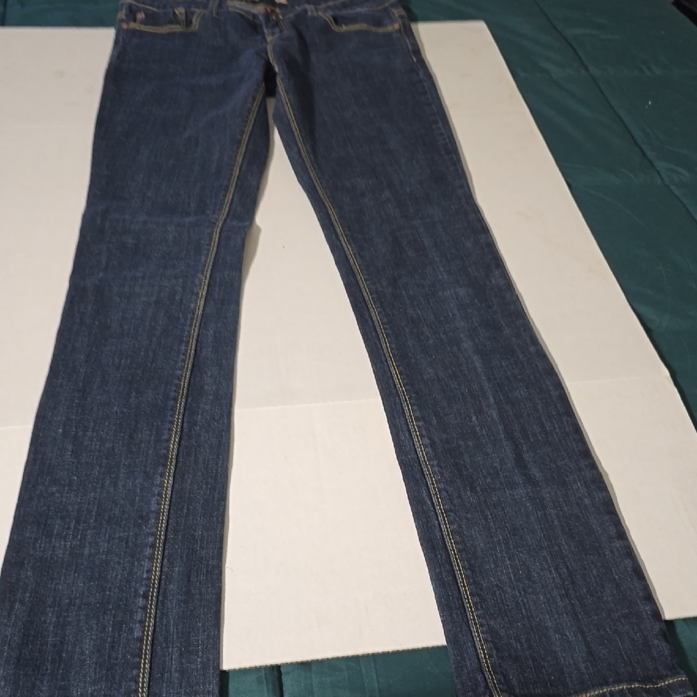Makers of True Originals Dark Blue Straight Leg Jeans